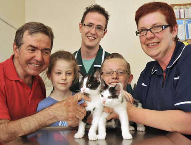 Vet visit was a dream come true for Wordsley youngsters